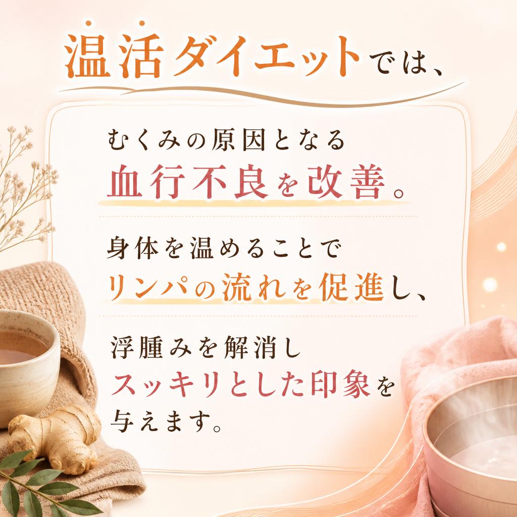 むくみ解消へのアプローチ