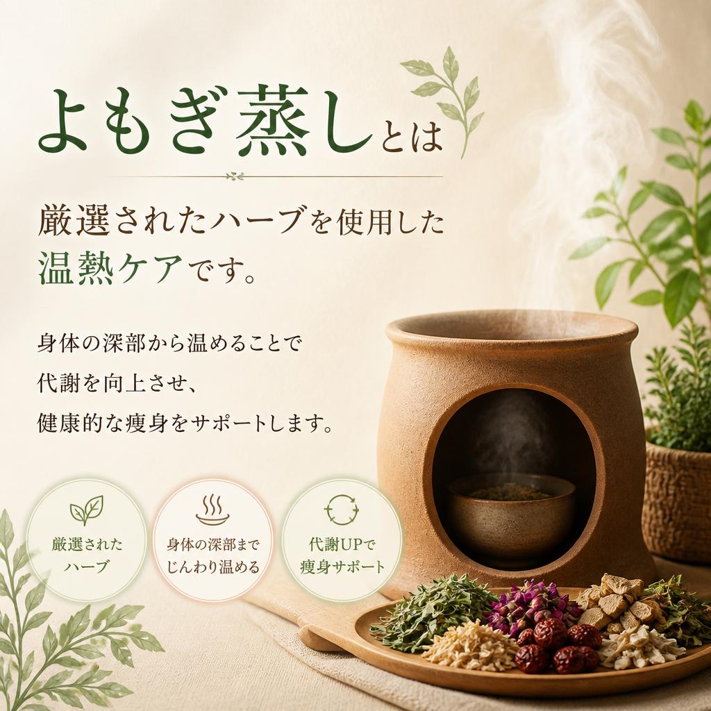 よもぎ蒸しの基本