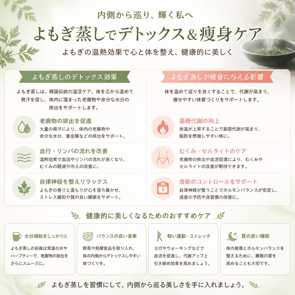 デトックスと痩身効果