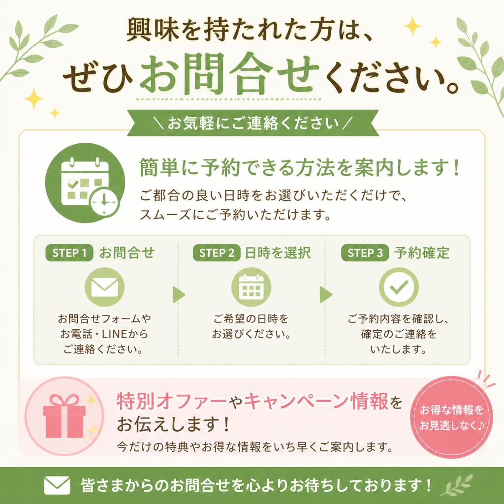 今すぐ予約・お問い合わせ