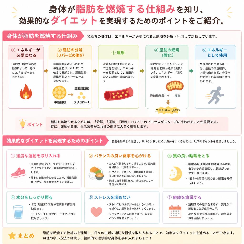 2. 脂肪燃焼のメカニズムを理解しよう