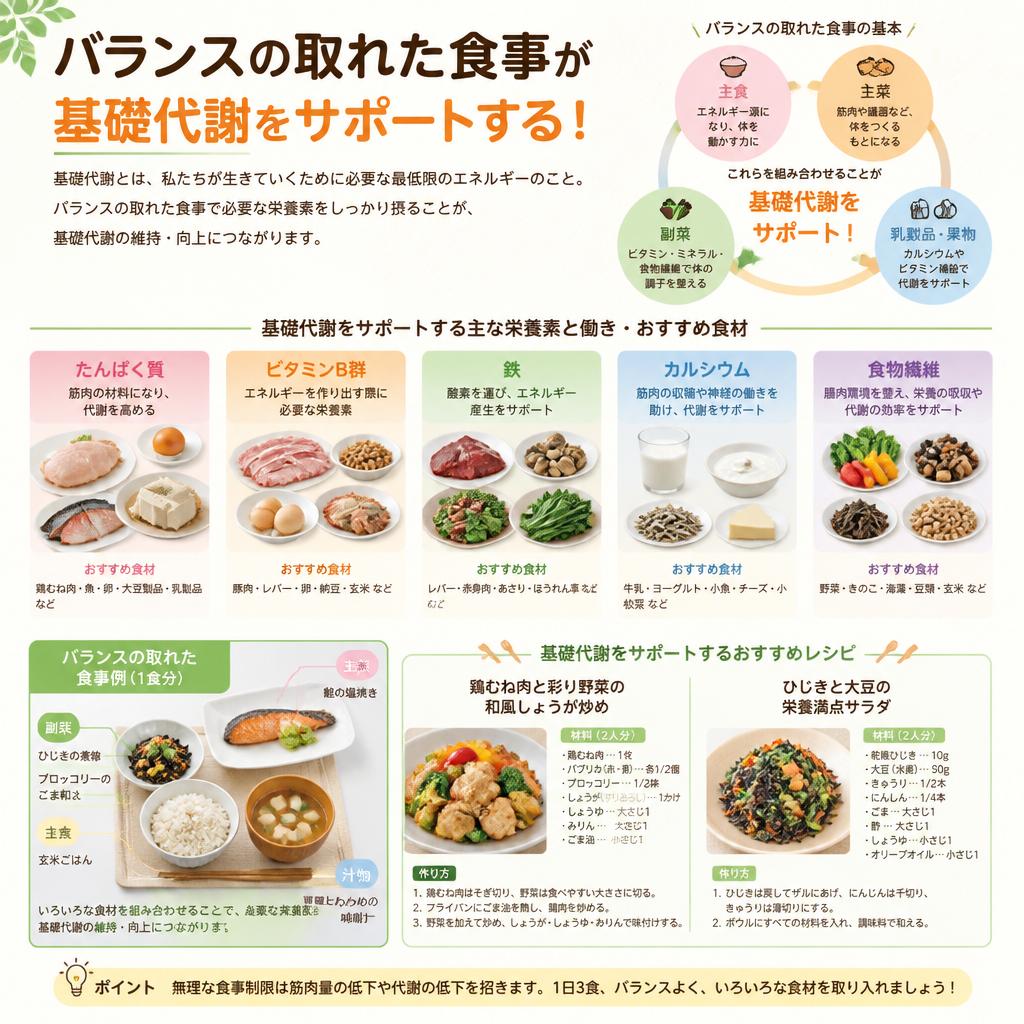 健康的な食事のポイント