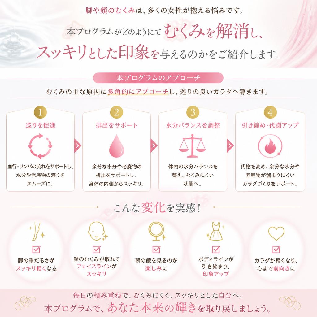 5. むくみ解消のメソッド