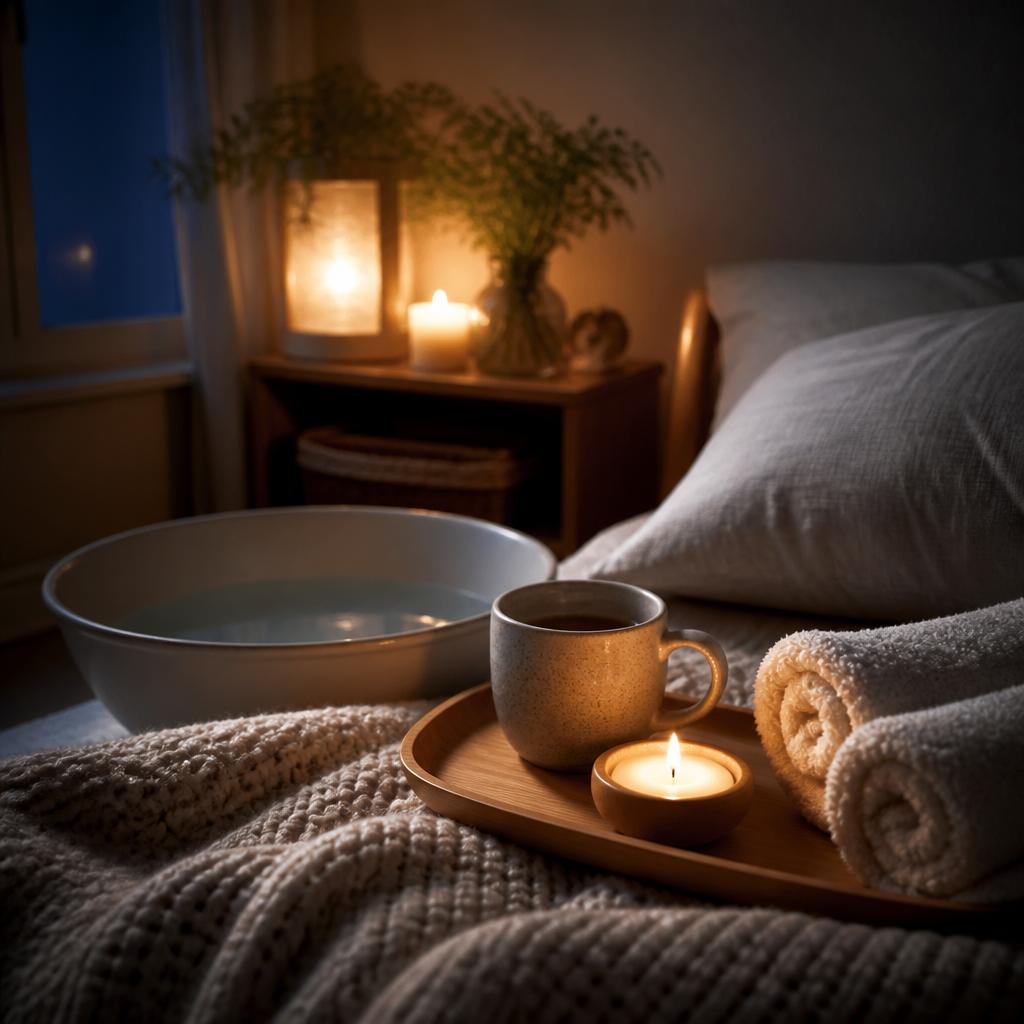 疲れているのに眠れない夜に、身体を温める習慣で快適な睡眠を手に入れよう